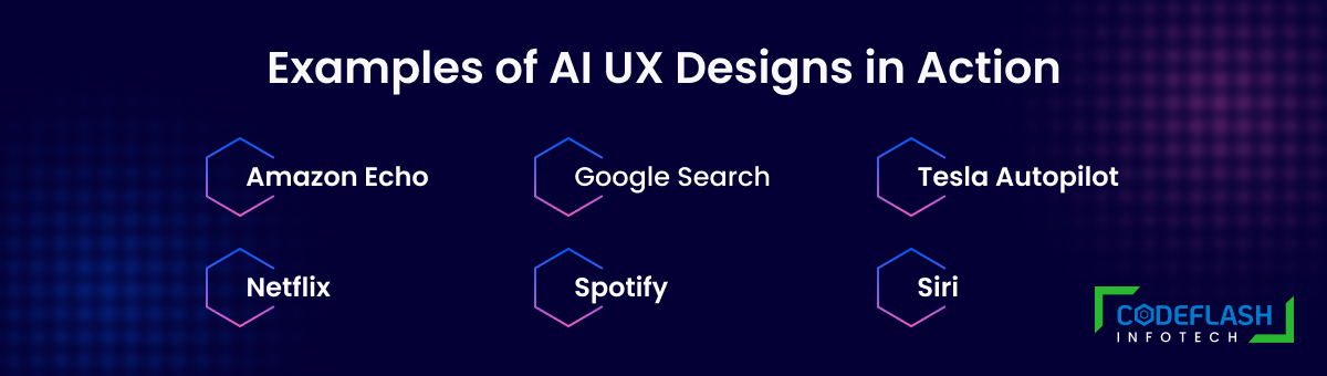 AI based UX Designs examples