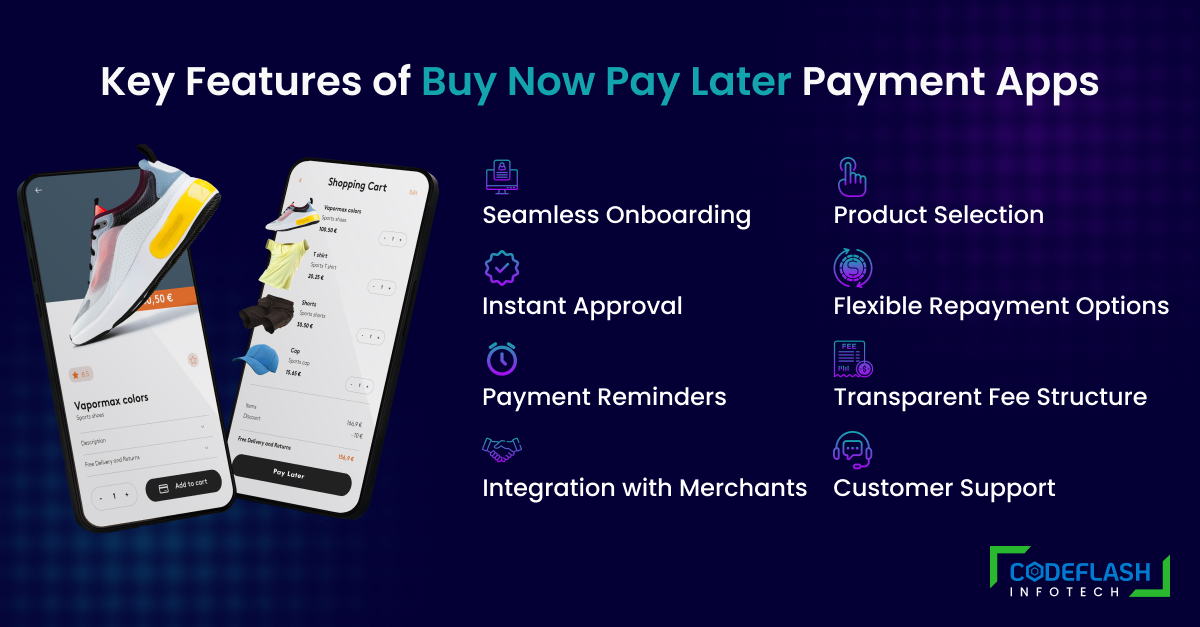 Key Features of Buy Now Pay Later Payment Apps