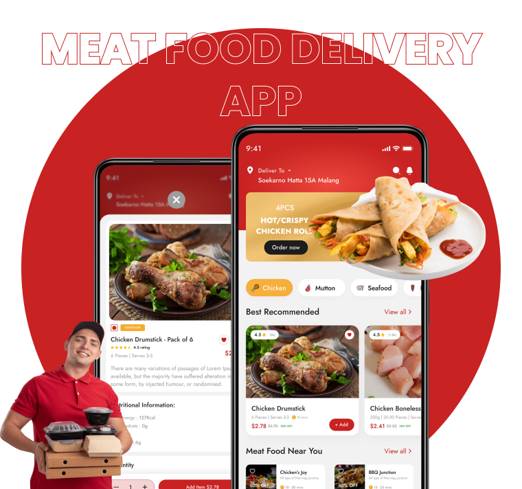 Top Custom Meat Delivery App Development Company
