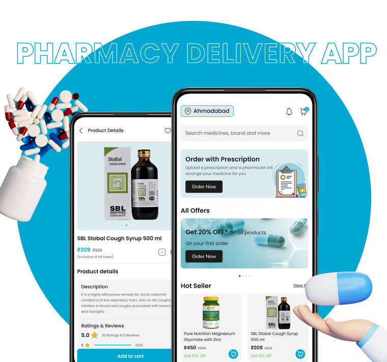 Pharmacy Apps development