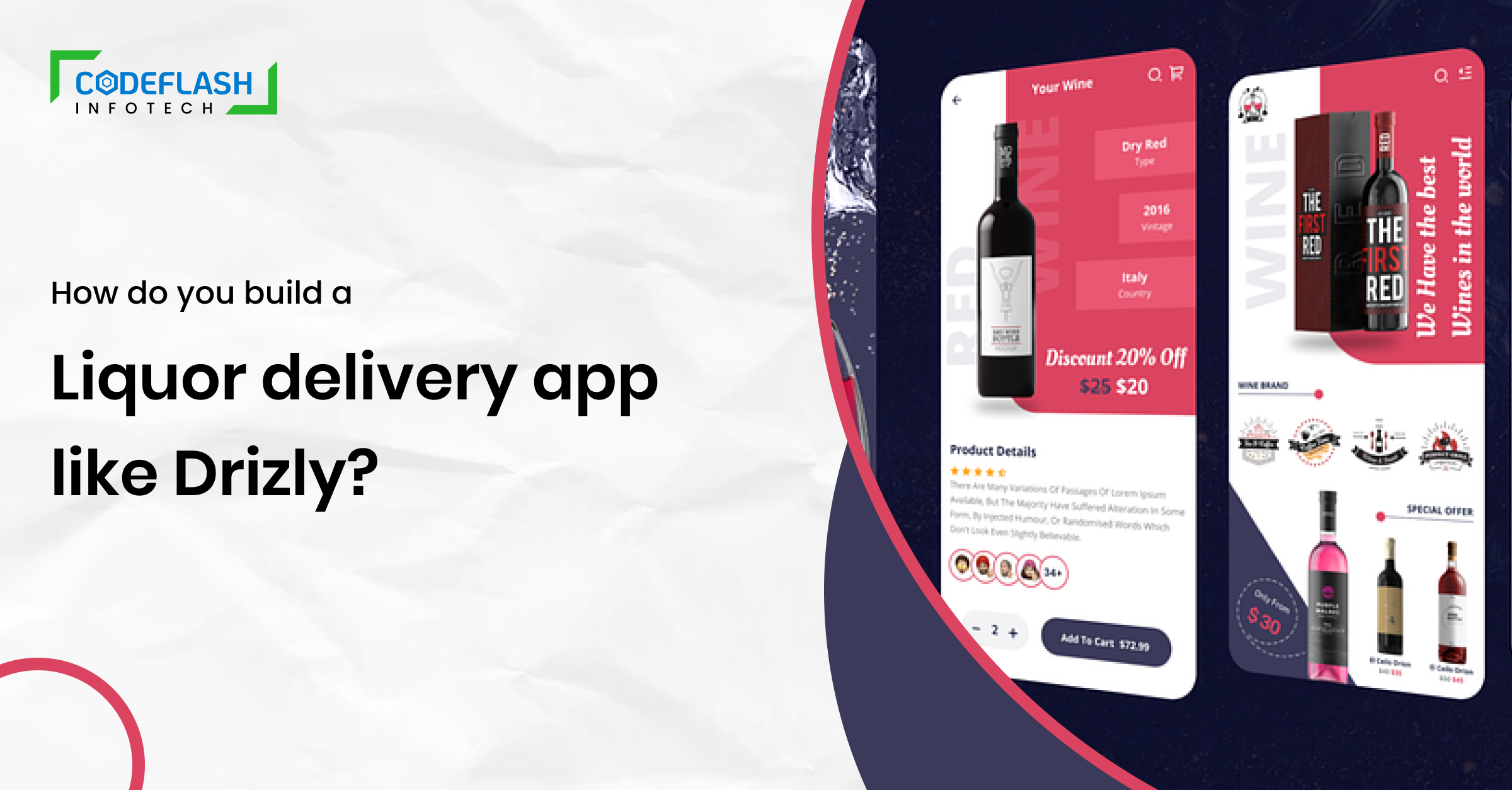 How do you build a Liquor delivery app like Drizly
