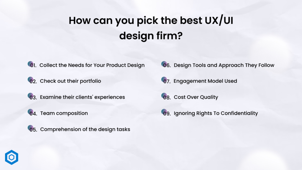 How can you pick the best UX/UI design firm?