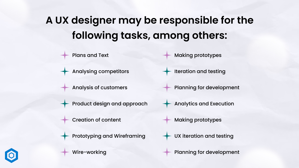 A UX designer responsible for