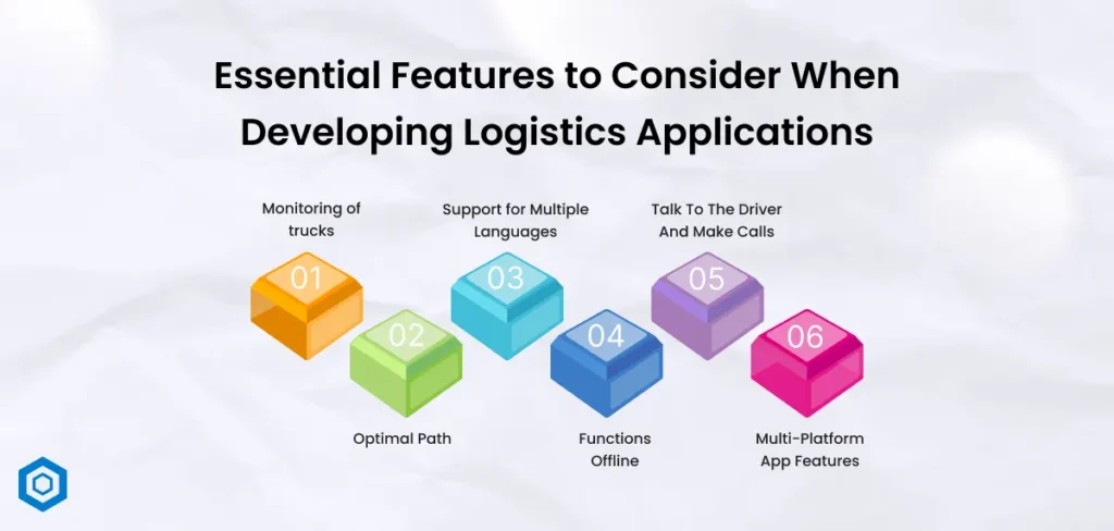 Essential Features to Consider When Developing Logistics Applications