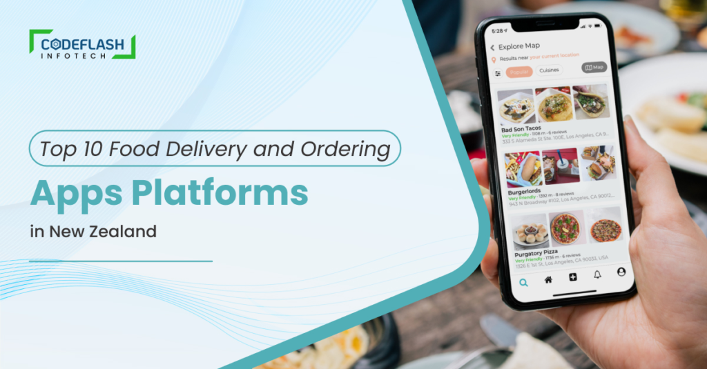 Top 10 Food Delivery and Ordering Apps Platforms in New Zealand