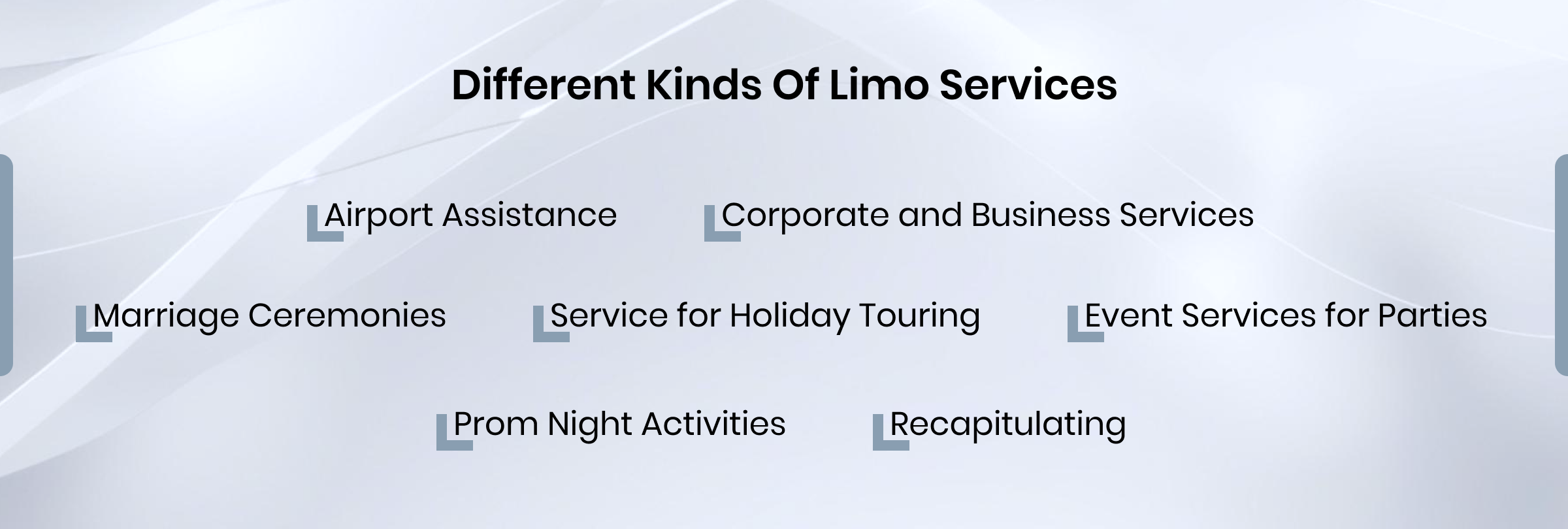 Different Types Of limo service marketplace business ideas