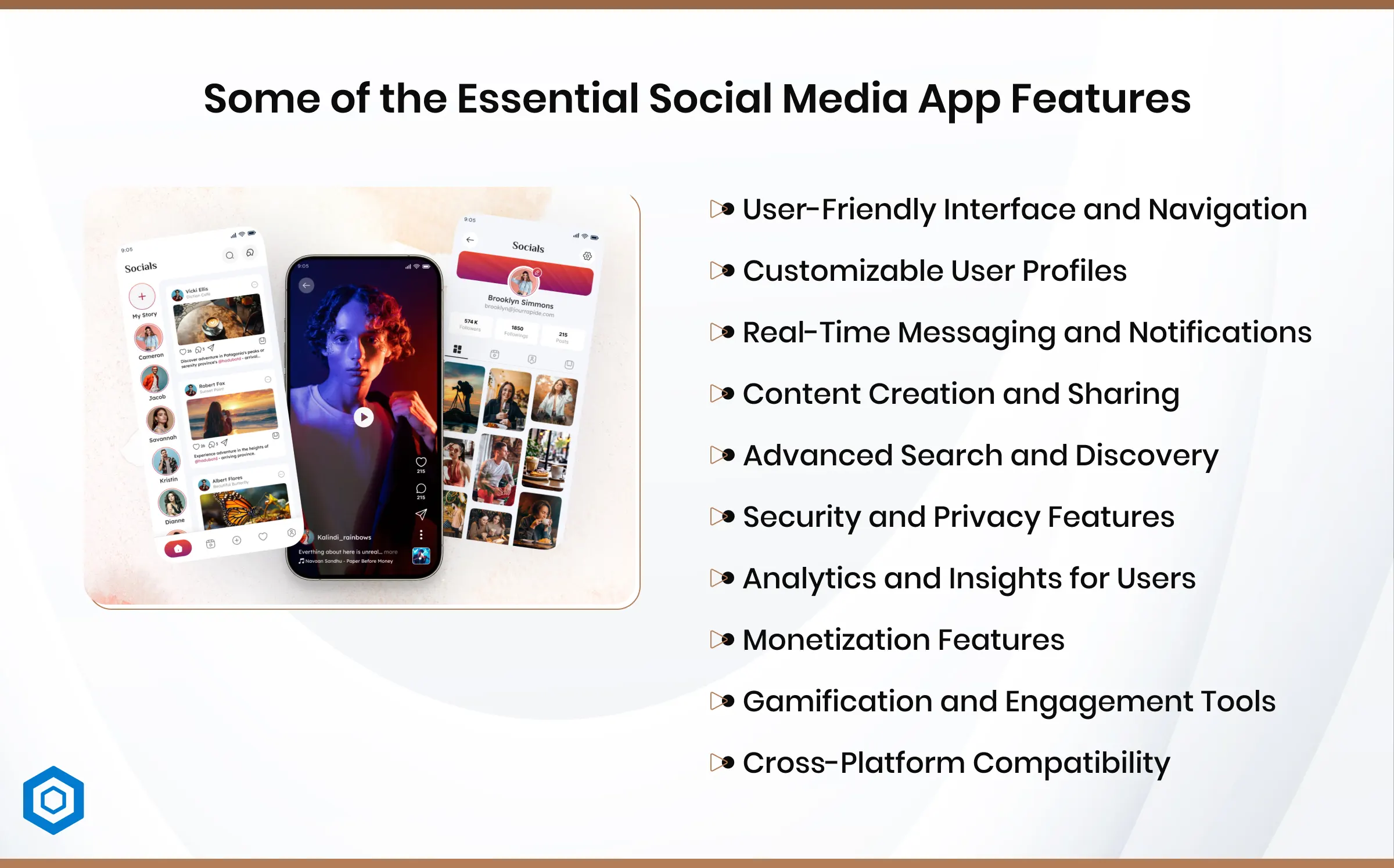 Essential social media app
