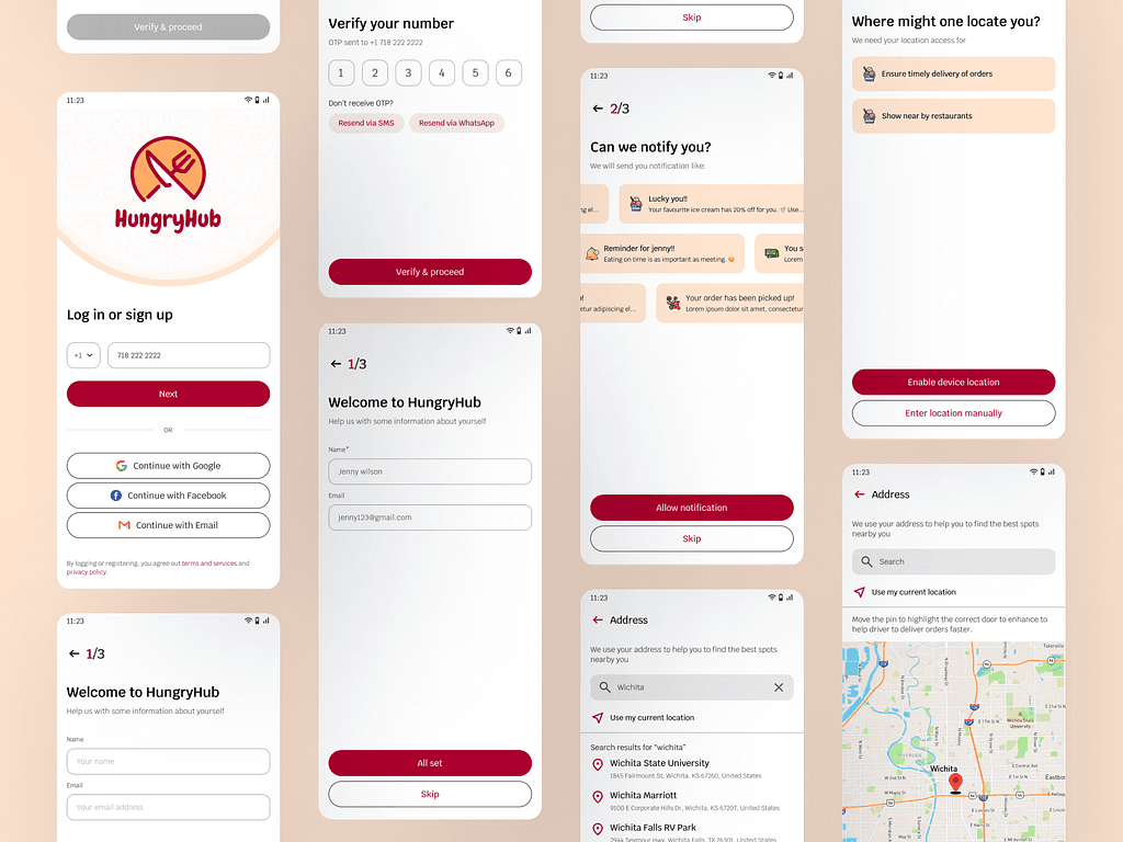 On-demand Food Delivery Mobile App