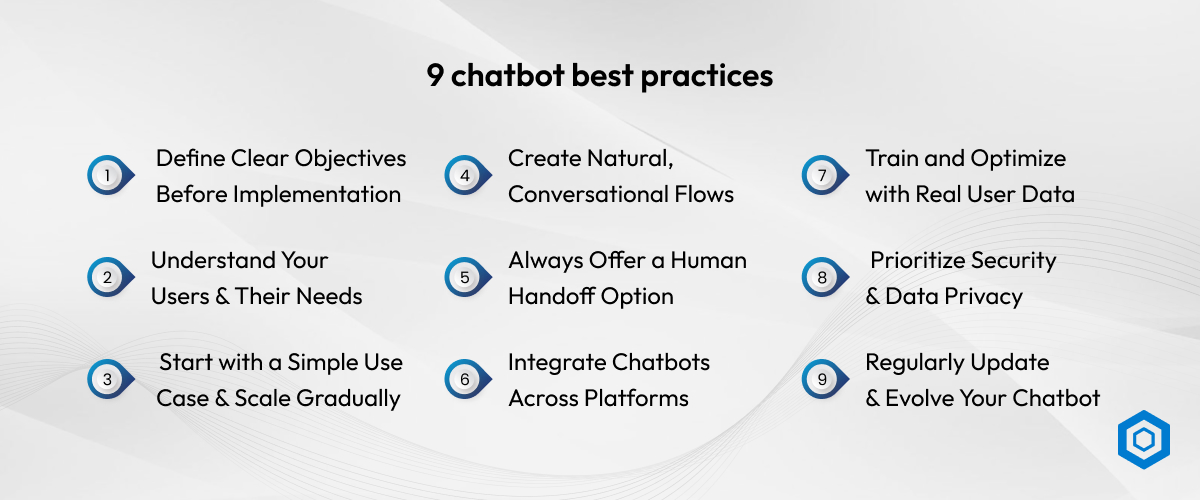 9 chatbot best practices