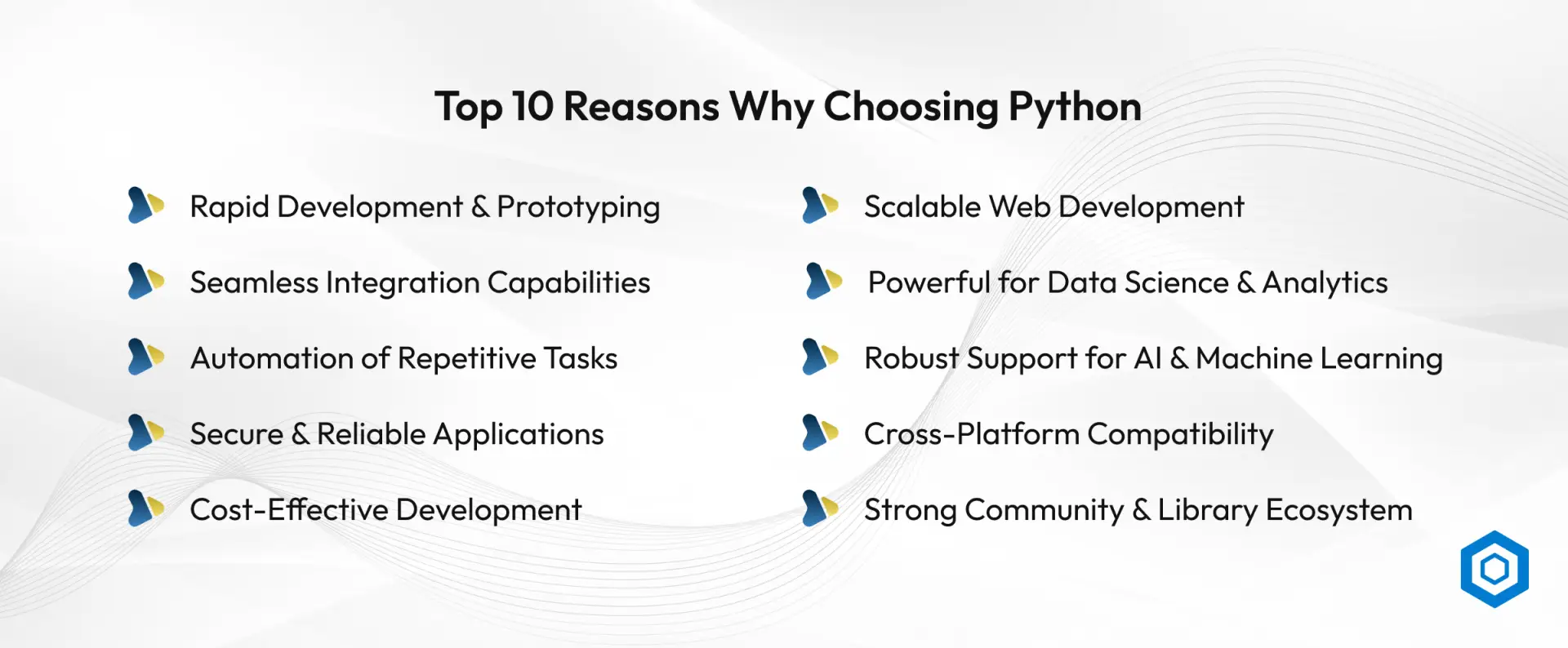 Top 10 Reasons Why Choosing Python