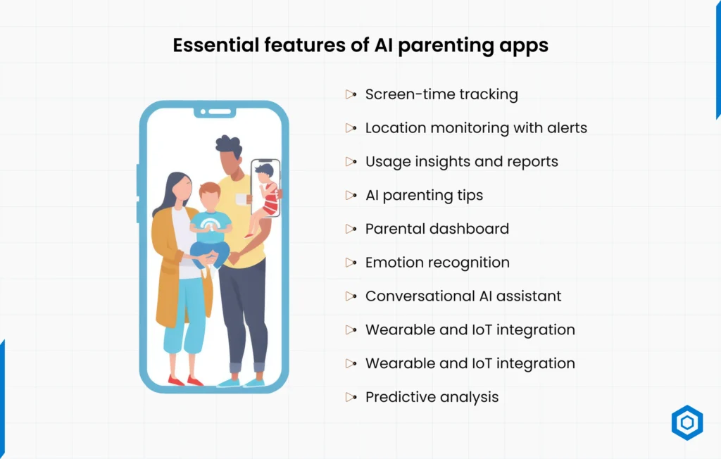 Essential Features of AI Parenting Apps