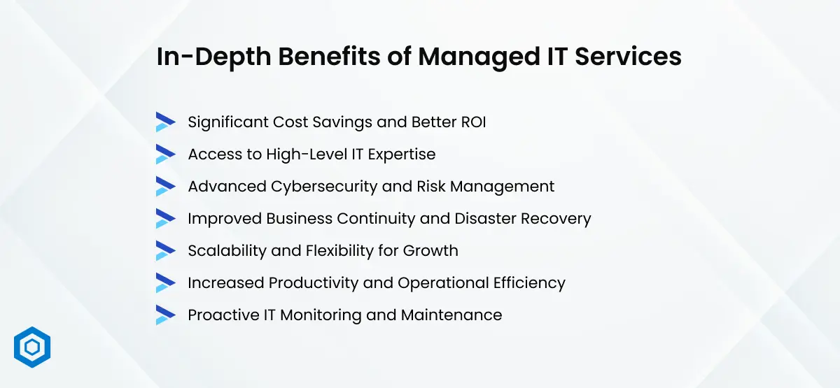 In-Depth Benefits of Managed IT Services