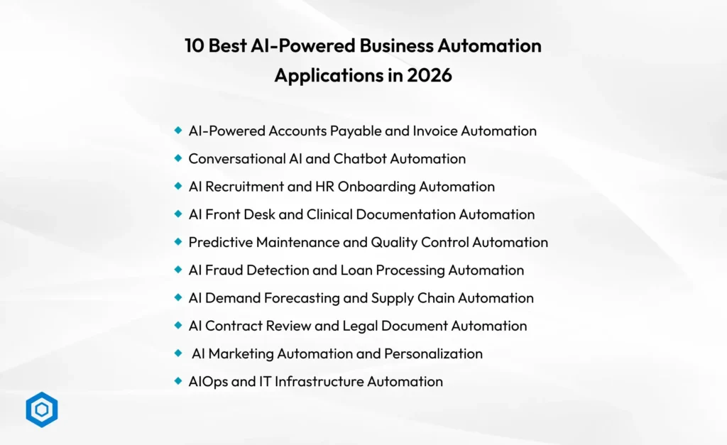 10 Best AI-Powered Business Automation Applications in 2026