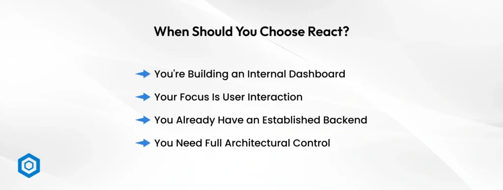 Choose React