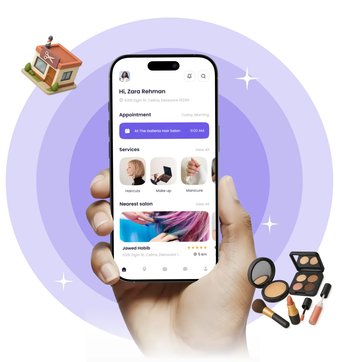 beauty-salon app